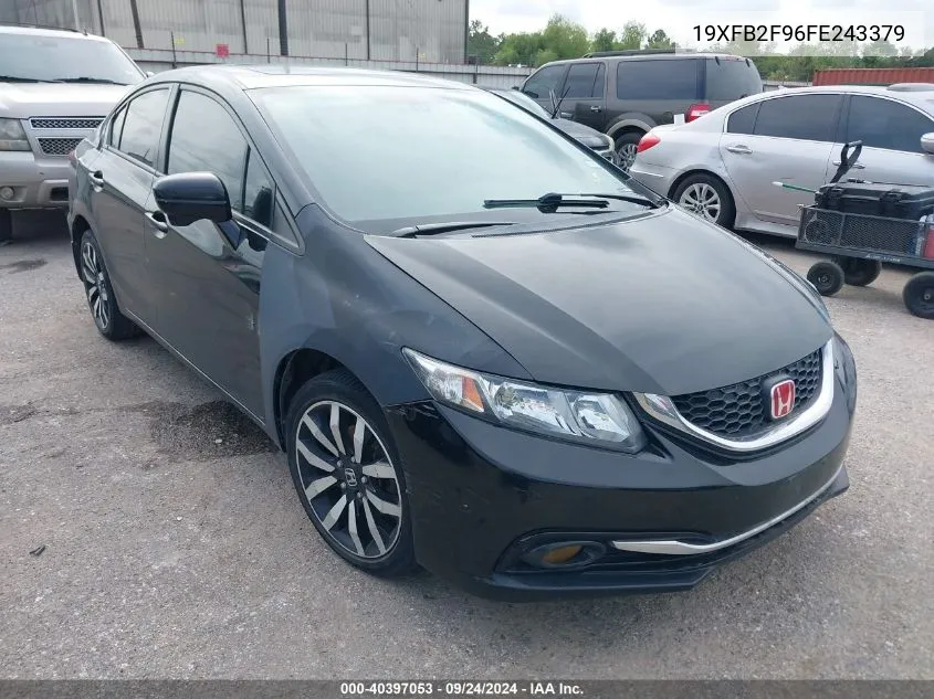 19XFB2F96FE243379 2015 Honda Civic Ex-L