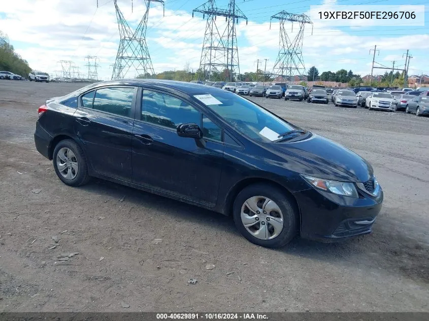 19XFB2F50FE296706 2015 Honda Civic Lx