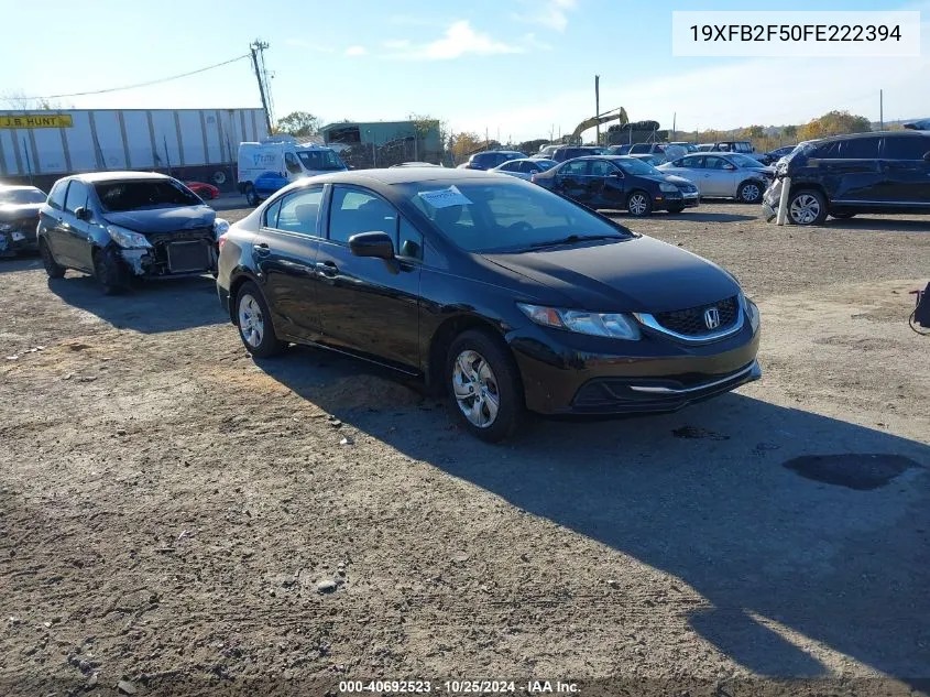 19XFB2F50FE222394 2015 Honda Civic Lx