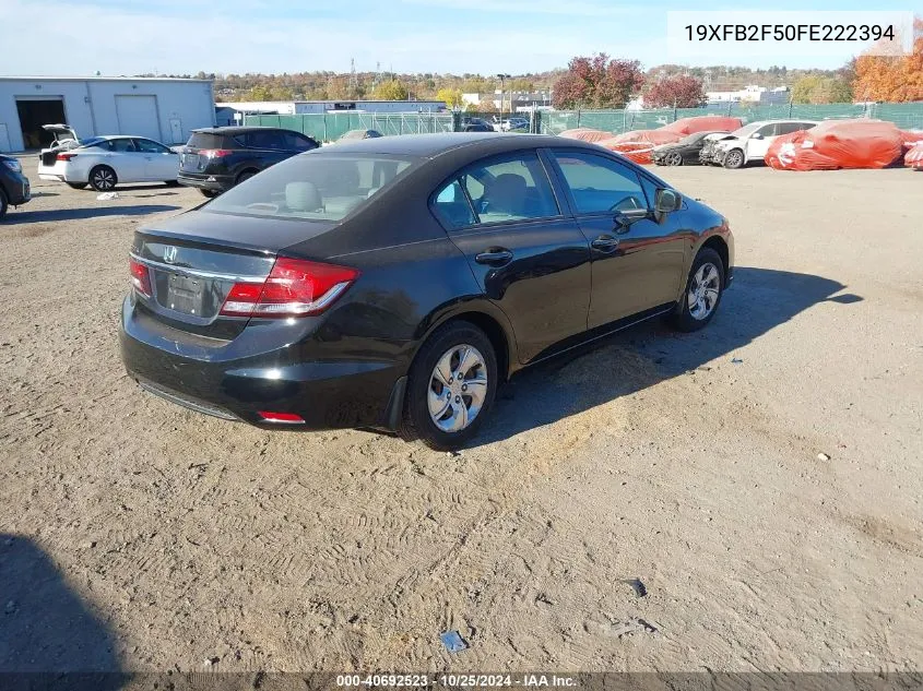 19XFB2F50FE222394 2015 Honda Civic Lx