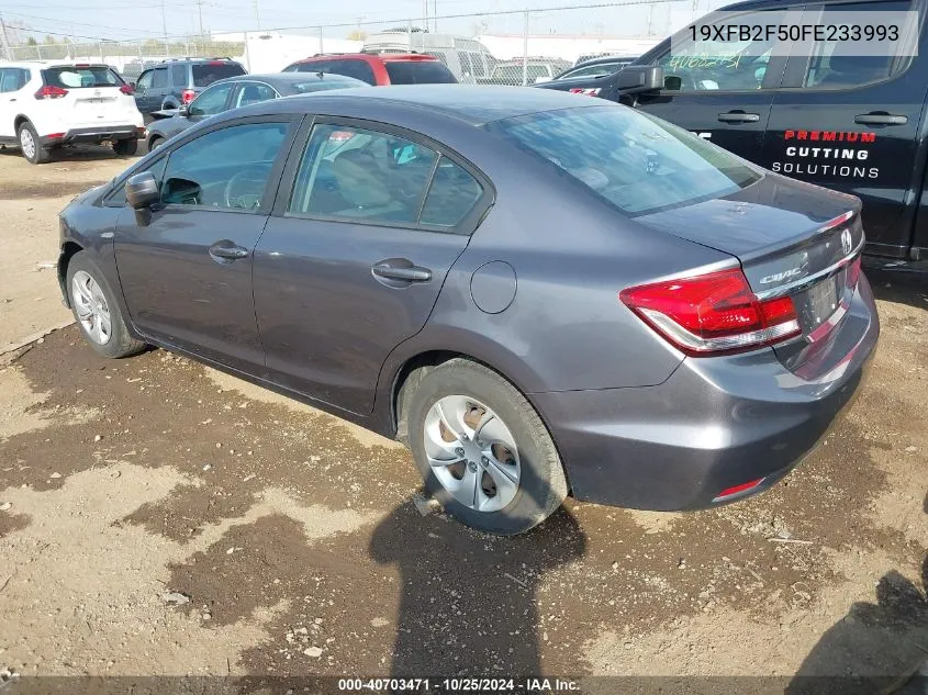 19XFB2F50FE233993 2015 Honda Civic Lx