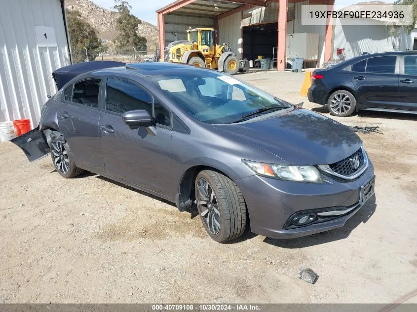 2015 Honda Civic Ex-L VIN: 19XFB2F90FE234936 Lot: 40709108