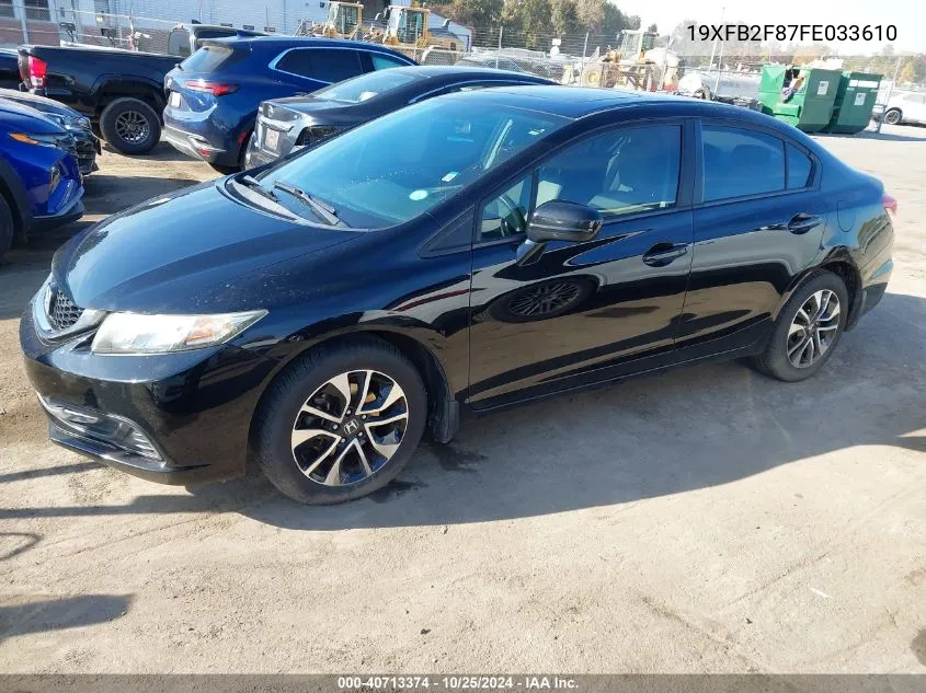 19XFB2F87FE033610 2015 Honda Civic Ex