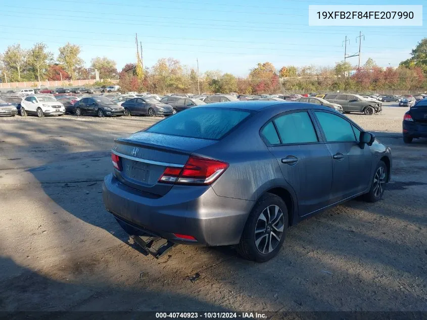 19XFB2F84FE207990 2015 Honda Civic Ex