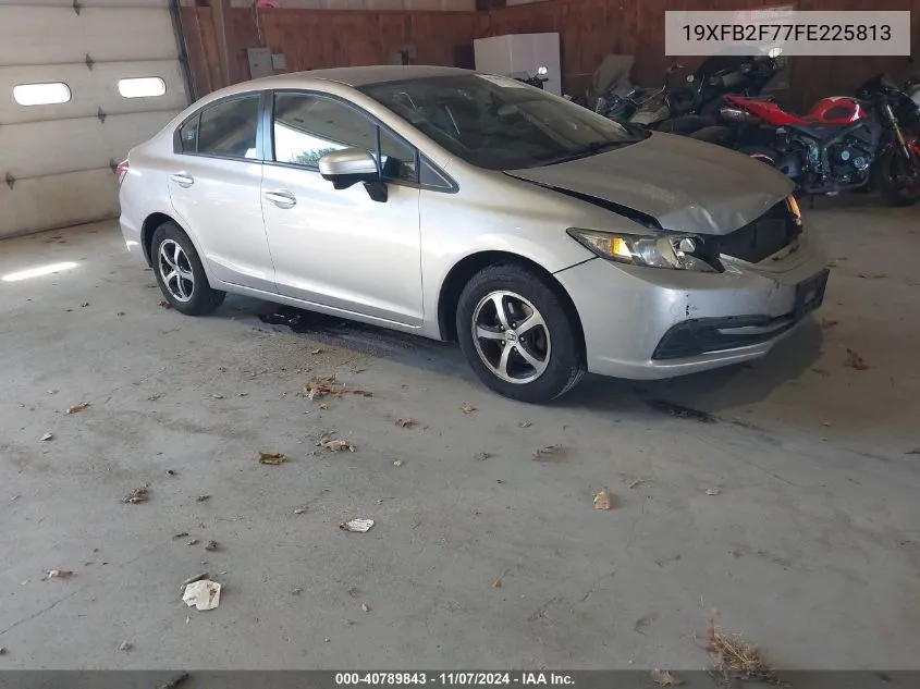 2015 Honda Civic Se VIN: 19XFB2F77FE225813 Lot: 40789843