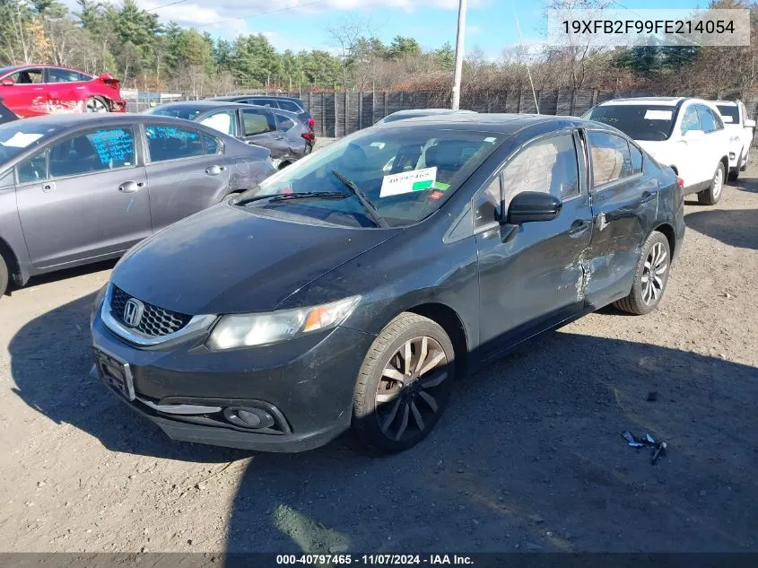 2015 Honda Civic Ex-L VIN: 19XFB2F99FE214054 Lot: 40797465