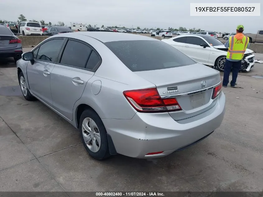 19XFB2F55FE080527 2015 Honda Civic Lx