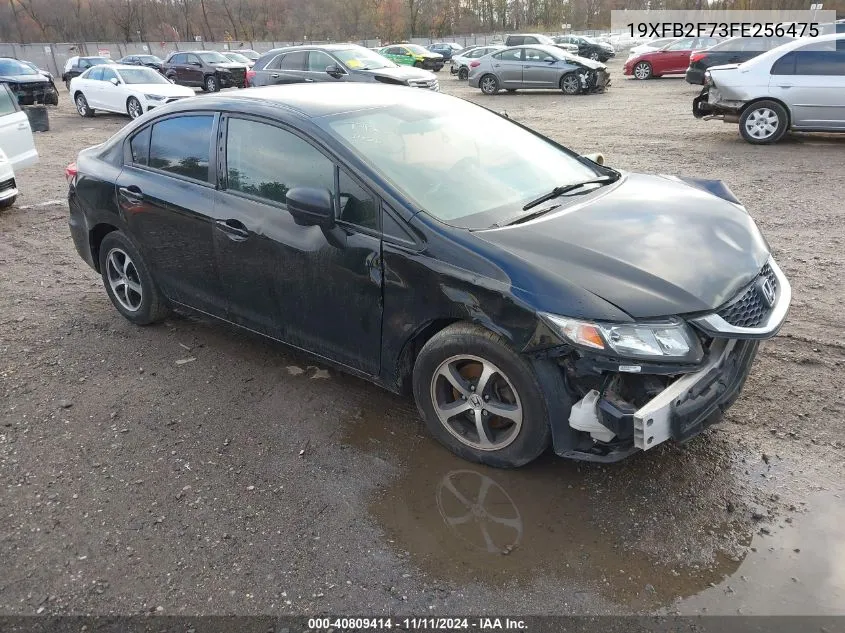 2015 Honda Civic Se VIN: 19XFB2F73FE256475 Lot: 40809414