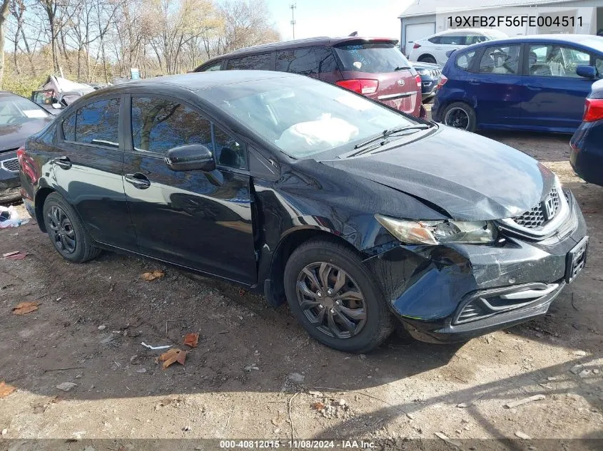 19XFB2F56FE004511 2015 Honda Civic Lx