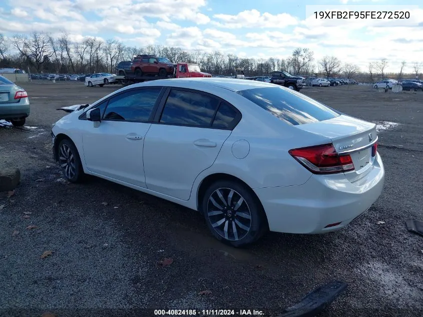 2015 Honda Civic Ex-L VIN: 19XFB2F95FE272520 Lot: 40824185