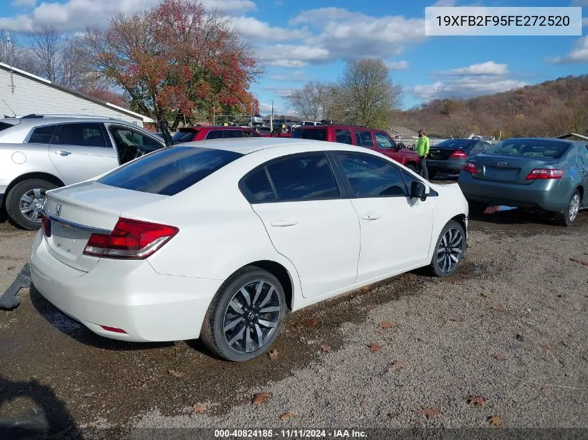 2015 Honda Civic Ex-L VIN: 19XFB2F95FE272520 Lot: 40824185