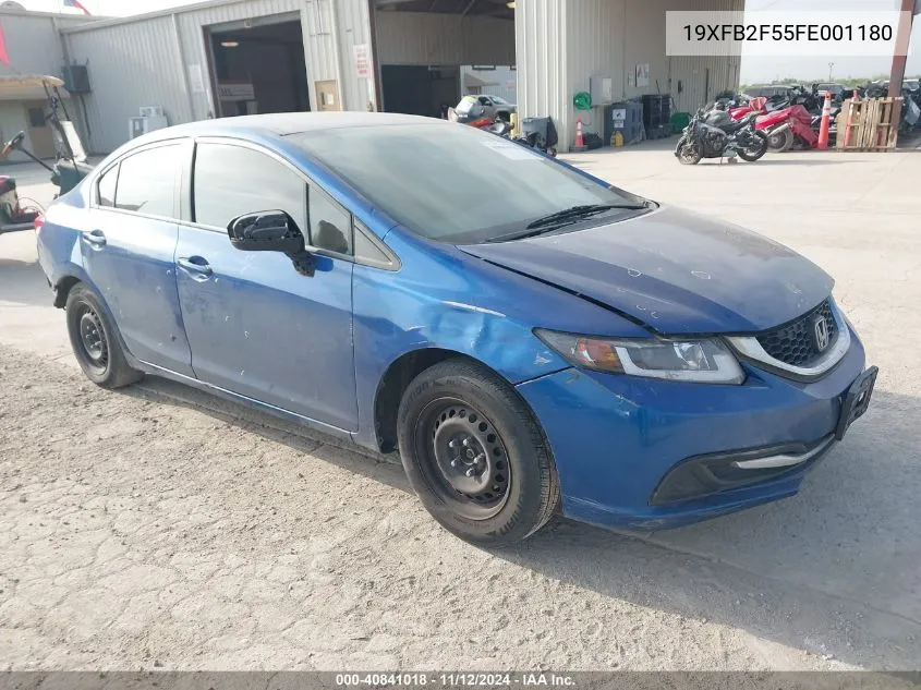 2015 Honda Civic Lx VIN: 19XFB2F55FE001180 Lot: 40841018