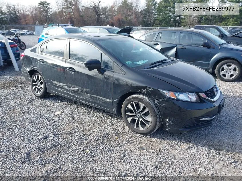 2015 Honda Civic Ex VIN: 19XFB2F84FE289977 Lot: 40864670