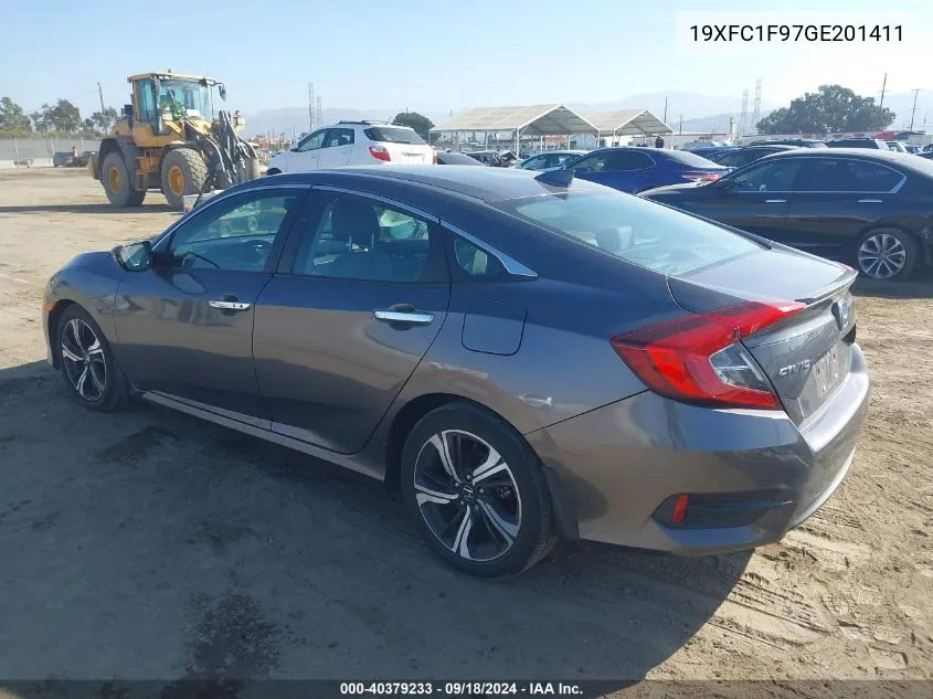 19XFC1F97GE201411 2016 Honda Civic Touring