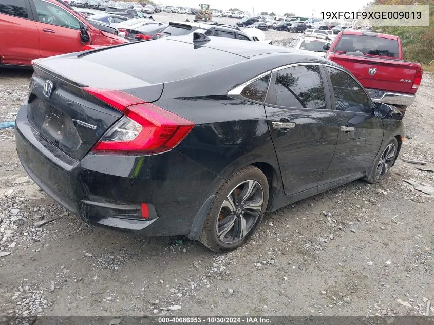 2016 Honda Civic Touring VIN: 19XFC1F9XGE009013 Lot: 40686953