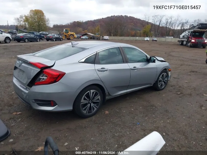 2016 Honda Civic Ex-L VIN: 19XFC1F71GE015457 Lot: 40794319