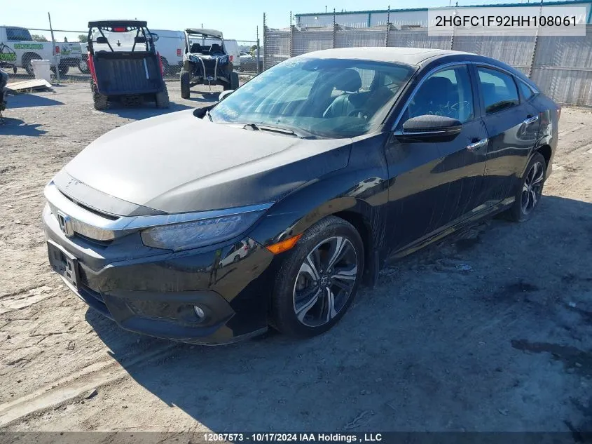 2HGFC1F92HH108061 2017 Honda Civic Sedan