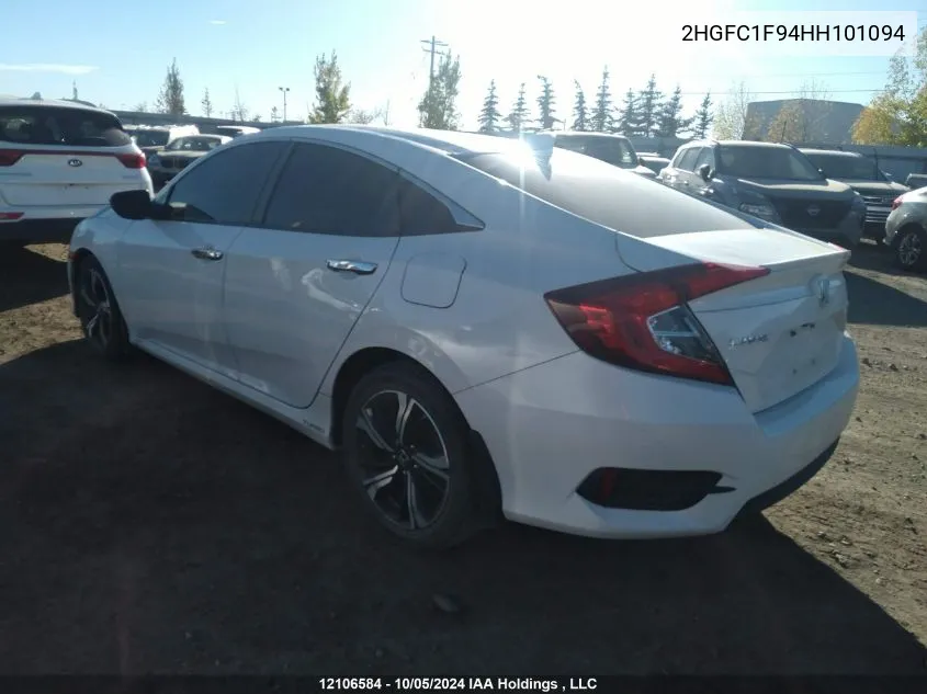 2017 Honda Civic Sedan VIN: 2HGFC1F94HH101094 Lot: 12106584