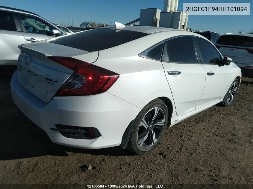 2017 Honda Civic Sedan VIN: 2HGFC1F94HH101094 Lot: 12106584