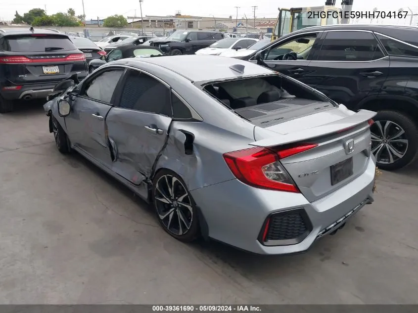 2HGFC1E59HH704167 2017 Honda Civic Si