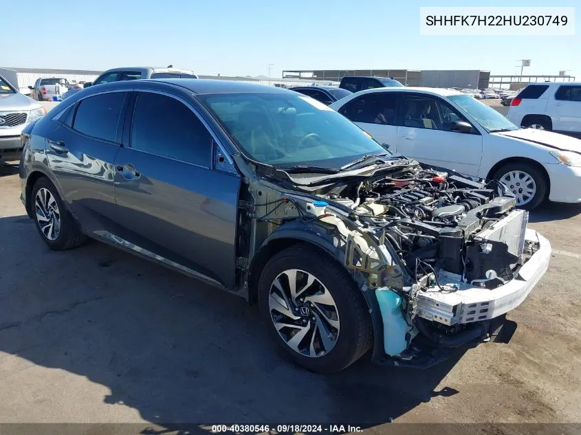 SHHFK7H22HU230749 2017 Honda Civic Lx