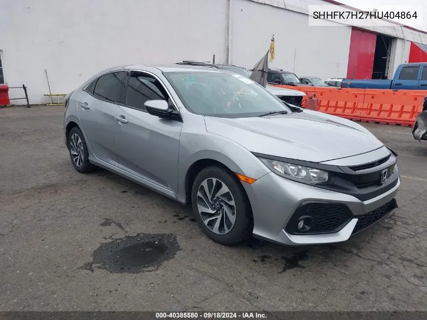 SHHFK7H27HU404864 2017 Honda Civic Lx