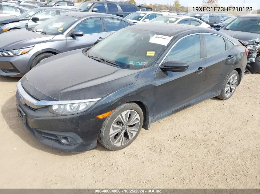 19XFC1F73HE210123 2017 Honda Civic Ex-L