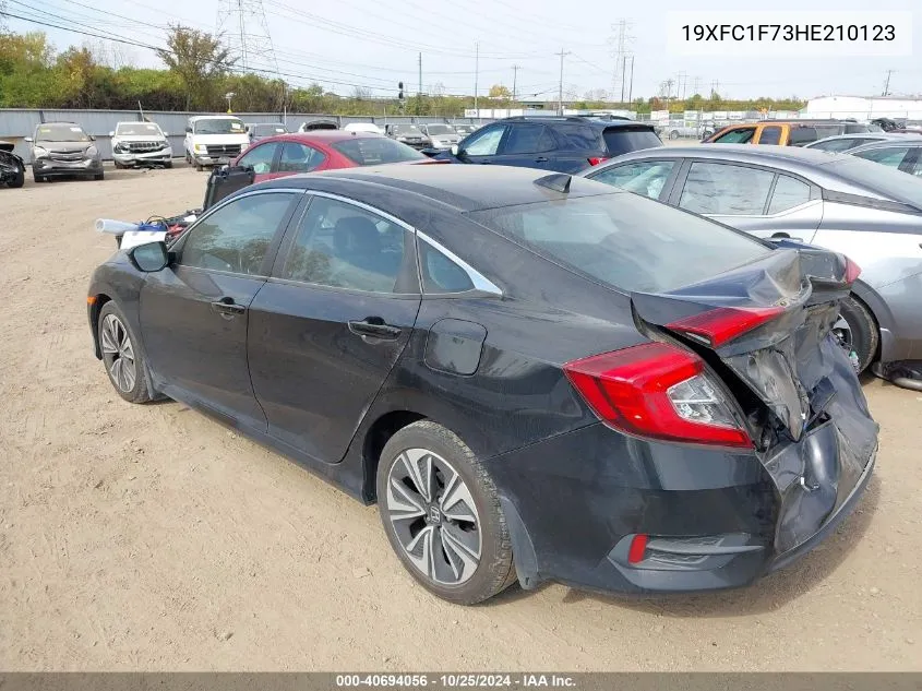 19XFC1F73HE210123 2017 Honda Civic Ex-L