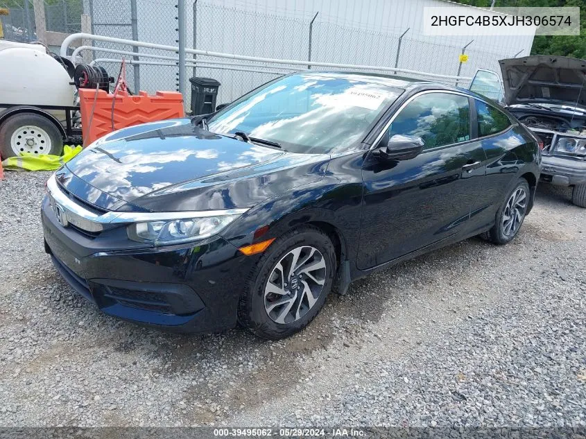 2HGFC4B5XJH306574 2018 Honda Civic Lx