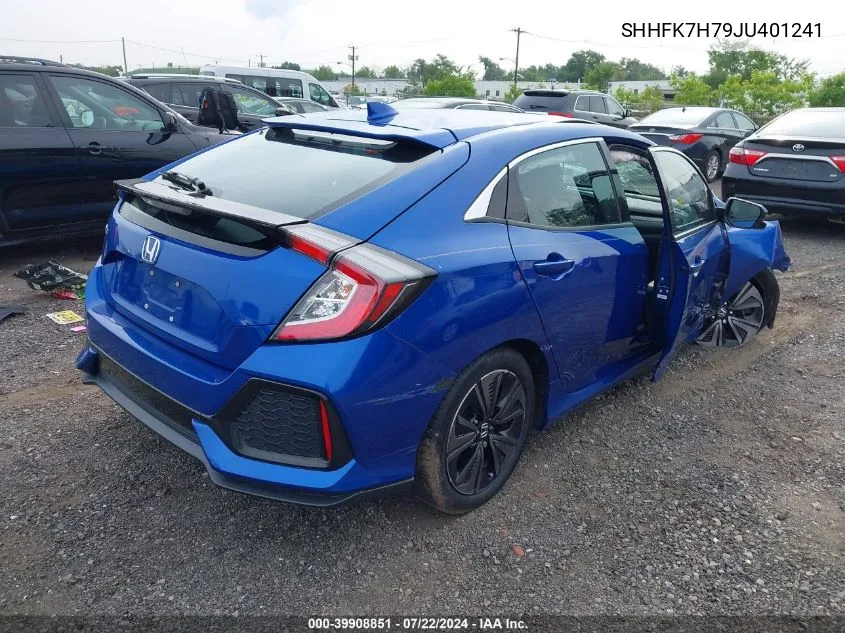 2018 Honda Civic Ex-L VIN: SHHFK7H79JU401241 Lot: 39908851