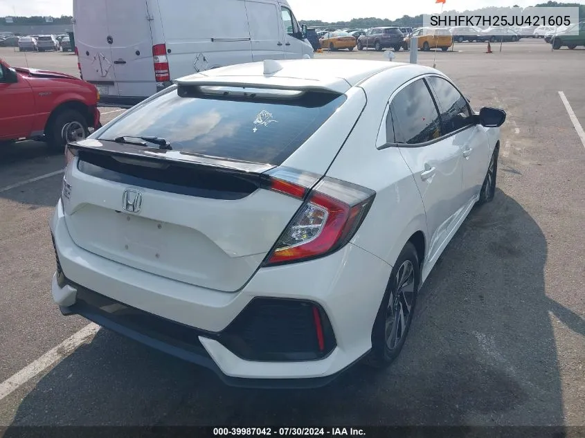 SHHFK7H25JU421605 2018 Honda Civic Lx