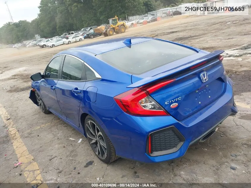 2HGFC1E59JH706653 2018 Honda Civic Si