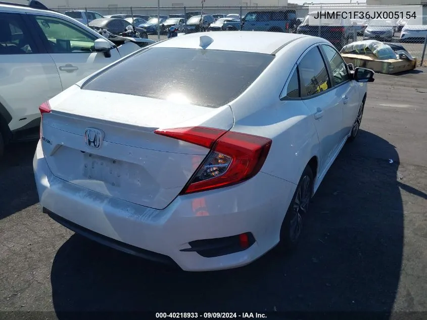 JHMFC1F36JX005154 2018 Honda Civic Ex-T