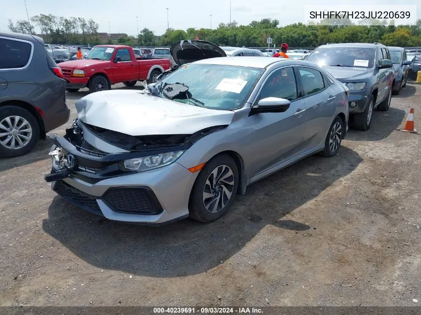 SHHFK7H23JU220639 2018 Honda Civic Lx