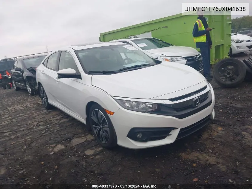 JHMFC1F76JX041638 2018 Honda Civic Exl