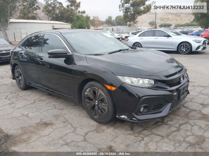 2018 Honda Civic Ex-L VIN: SHHFK7H74JU413233 Lot: 40369850