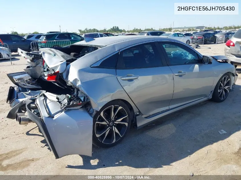 2HGFC1E56JH705430 2018 Honda Civic Si