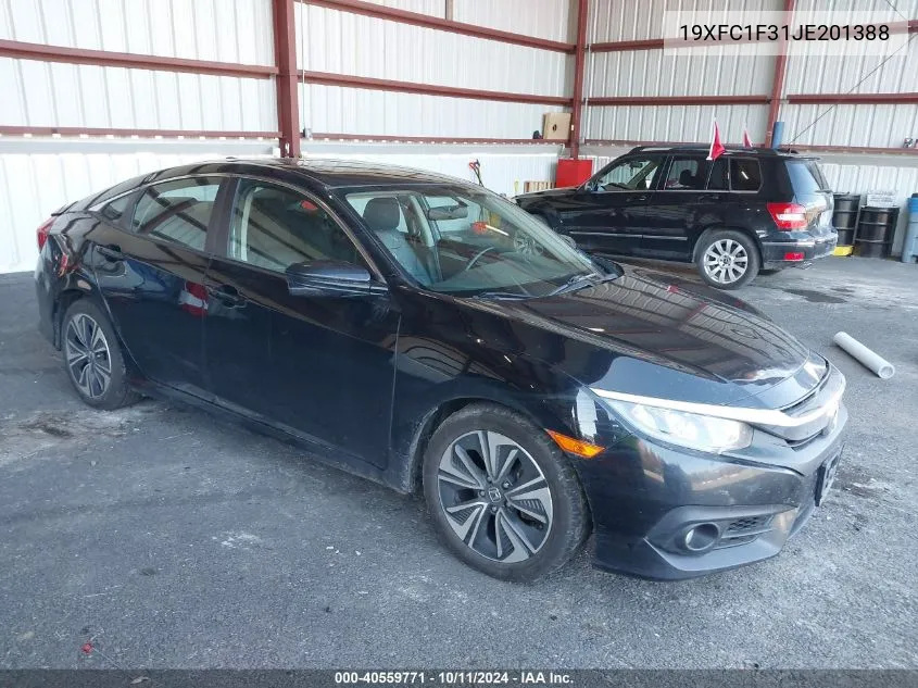 19XFC1F31JE201388 2018 Honda Civic Ex