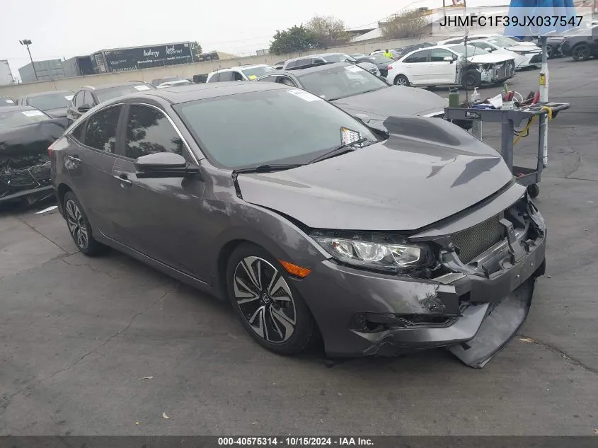 JHMFC1F39JX037547 2018 Honda Civic Ex-T