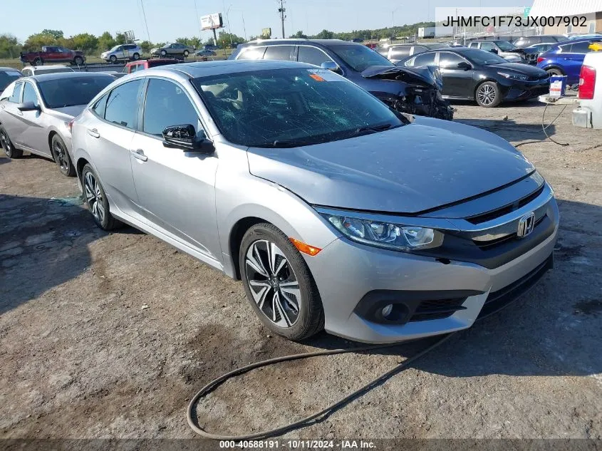 2018 Honda Civic Ex-L VIN: JHMFC1F73JX007902 Lot: 40588191