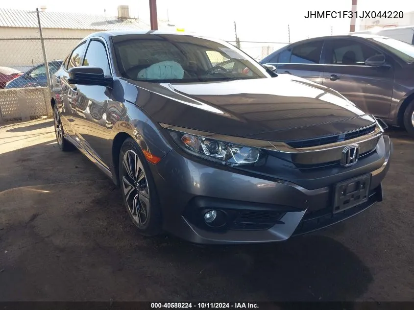 JHMFC1F31JX044220 2018 Honda Civic Ex-T