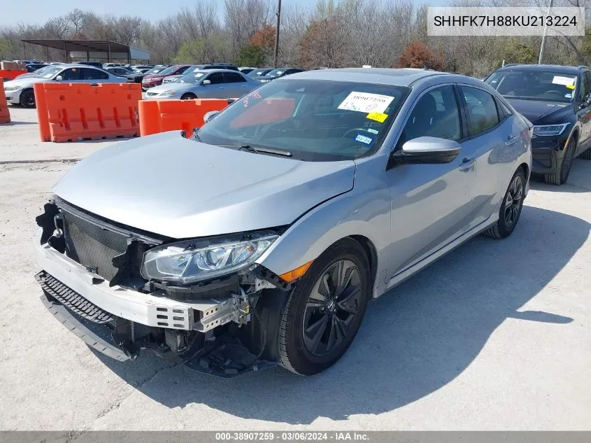 SHHFK7H88KU213224 2019 Honda Civic Ex-L