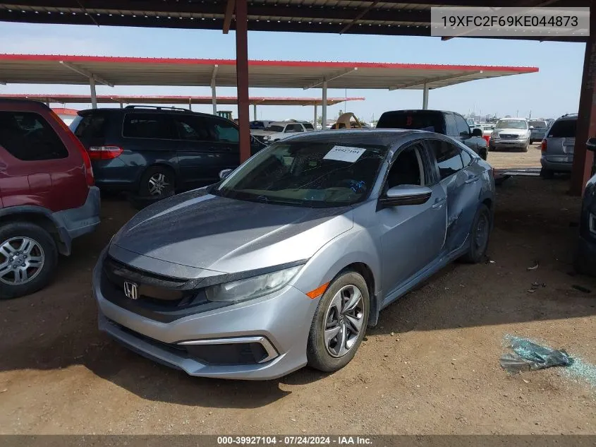 2019 Honda Civic Lx VIN: 19XFC2F69KE044873 Lot: 39927104