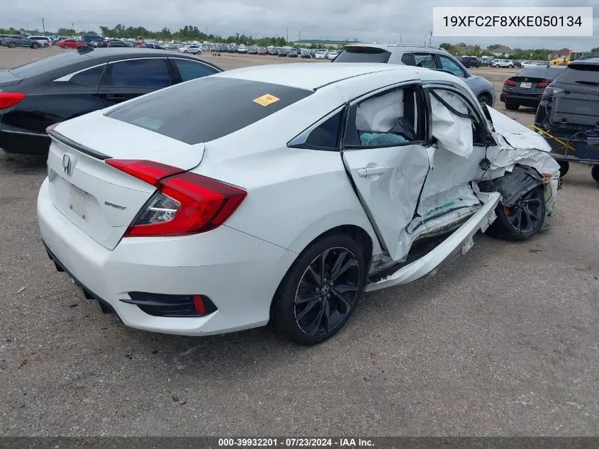 2019 Honda Civic Sport VIN: 19XFC2F8XKE050134 Lot: 39932201