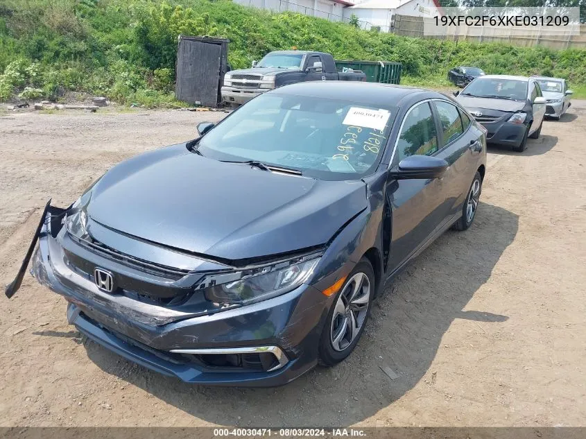 19XFC2F6XKE031209 2019 Honda Civic Lx