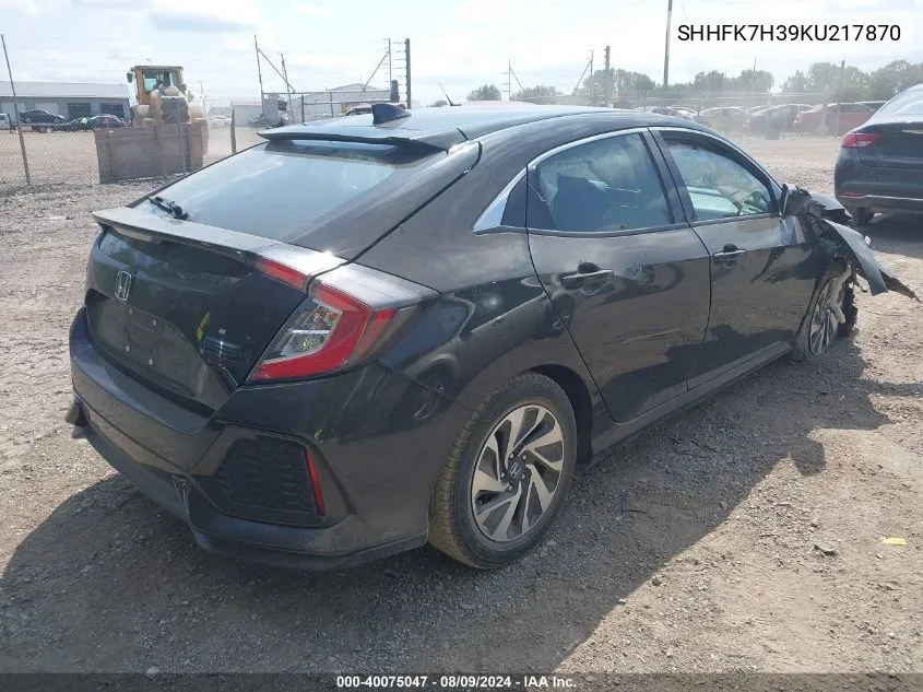 SHHFK7H39KU217870 2019 Honda Civic Lx