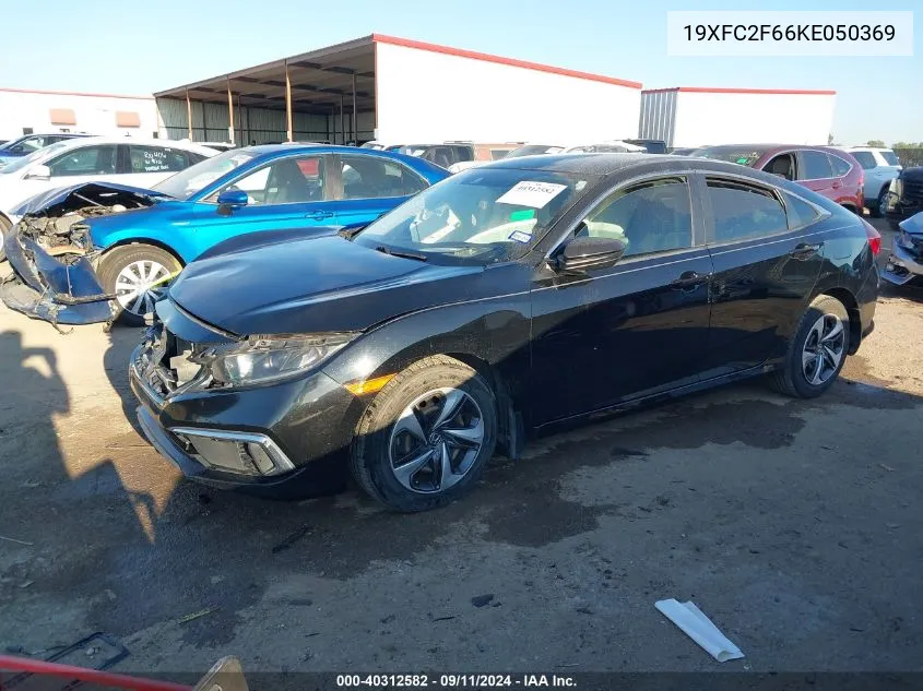 19XFC2F66KE050369 2019 Honda Civic Lx