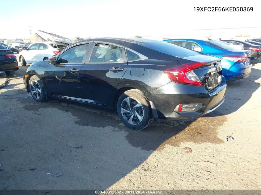 19XFC2F66KE050369 2019 Honda Civic Lx