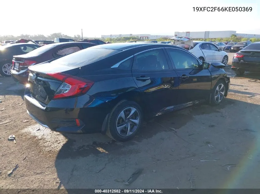 19XFC2F66KE050369 2019 Honda Civic Lx