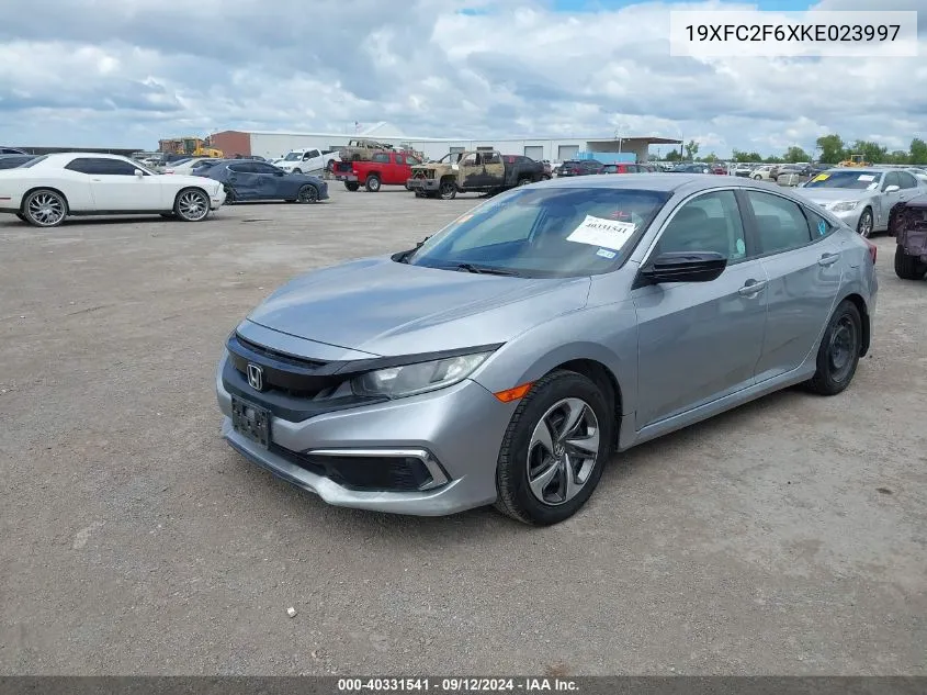 19XFC2F6XKE023997 2019 Honda Civic Lx